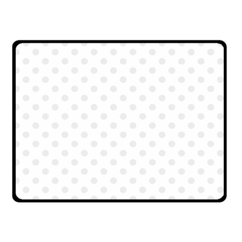 Polka Dots 45 x34  Blanket Front