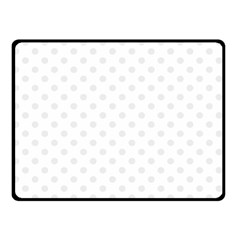Polka Dots 45 x34  Blanket Back