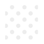 Polka Dots - Pale Gray on White Greeting Card 4.5  x 6 