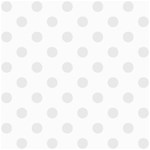 Polka Dots - Pale Gray on White ScrapBook Page 8  x 8 