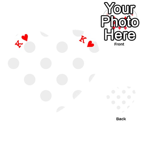 King Polka Dots Front - HeartK