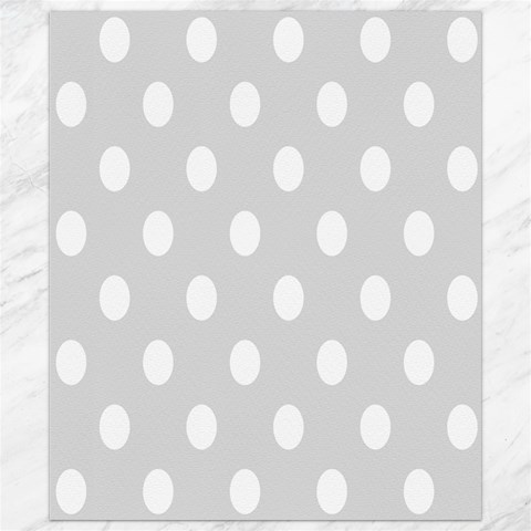 Polka Dots 8.15 x9.66  Canvas - 1