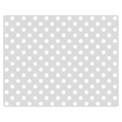 Polka Dots 60 x50  Blanket Back