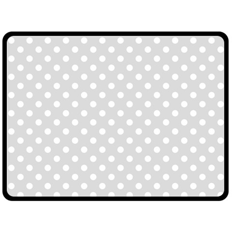 Polka Dots 80 x60  Blanket Back