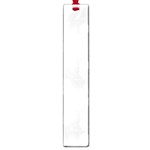 Polka Dots - White on Gainsboro Gray Large Book Mark