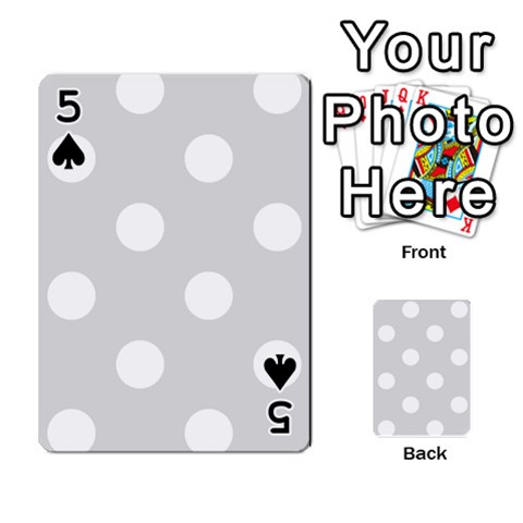 Polka Dots Front - Spade5