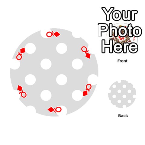 Queen Polka Dots Front - DiamondQ