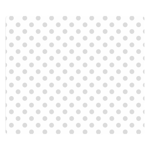 Polka Dots 50 x40  Blanket Front