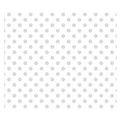Polka Dots 50 x40  Blanket Back