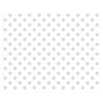 Polka Dots - Gainsboro Gray on White Double Sided Flano Blanket (Medium)