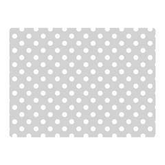 Polka Dots 35 x27  Blanket Front