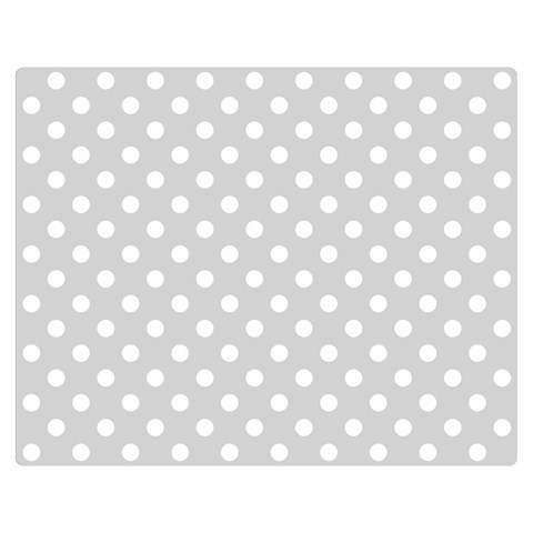 Polka Dots 60 x50  Blanket Front