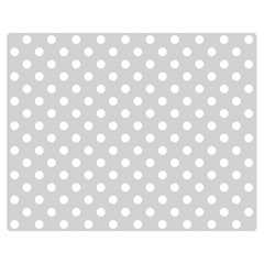 Polka Dots 60 x50  Blanket Back