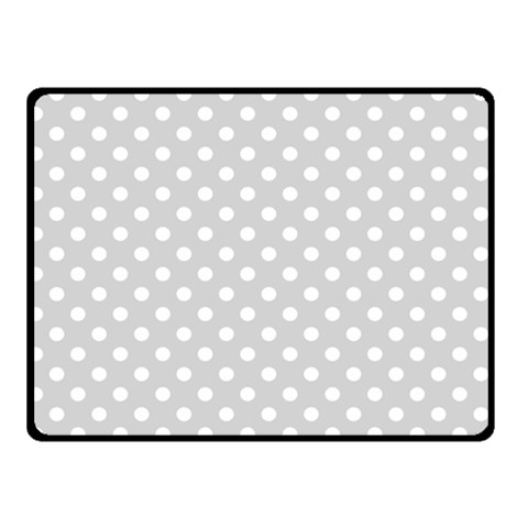 Polka Dots 45 x34  Blanket Front