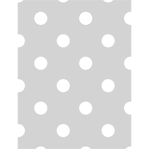 Polka Dots 4.125 x5.5  Memopad