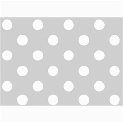 Polka Dots 7 x5  Photo Card - 6