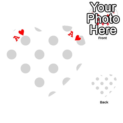 Ace Polka Dots Front - HeartA