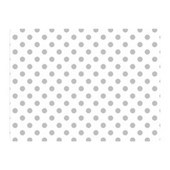 Polka Dots 35 x27  Blanket Back