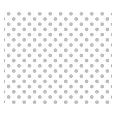 Polka Dots 50 x40  Blanket Back