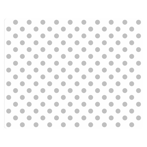 Polka Dots 60 x50  Blanket Front