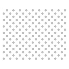 Polka Dots 60 x50  Blanket Back