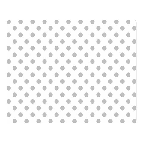 Polka Dots 80 x60  Blanket Front