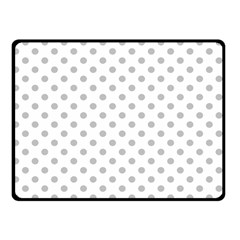 Polka Dots 45 x34  Blanket Back