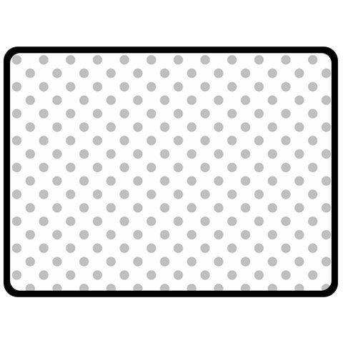 Polka Dots 80 x60  Blanket Front