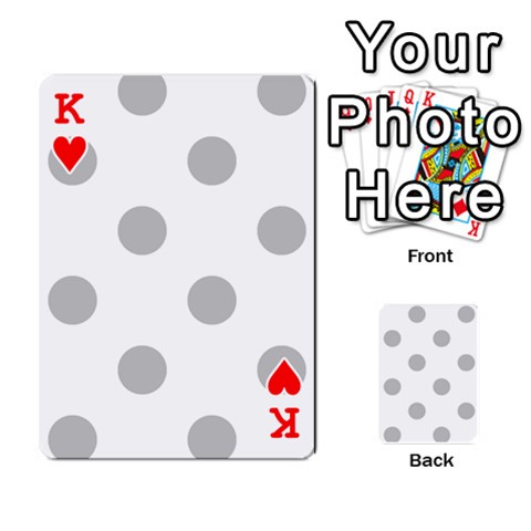 King Polka Dots Front - HeartK