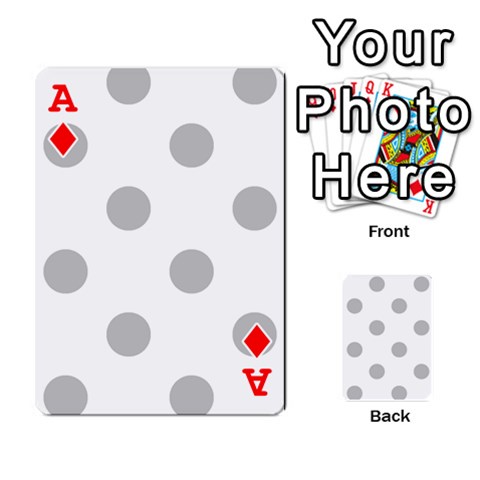Ace Polka Dots Front - DiamondA
