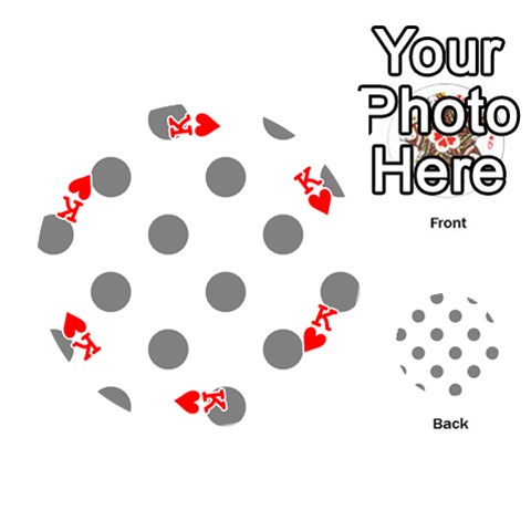 King Polka Dots Front - HeartK