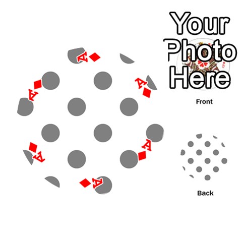 Ace Polka Dots Front - DiamondA