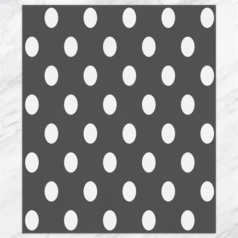 Polka Dots 8.15 x9.66  Canvas - 1