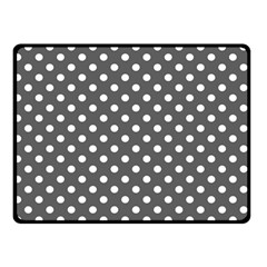 Polka Dots 45 x34  Blanket Back