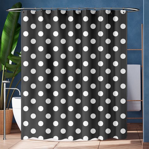 Polka Dots 60 x72  Curtain