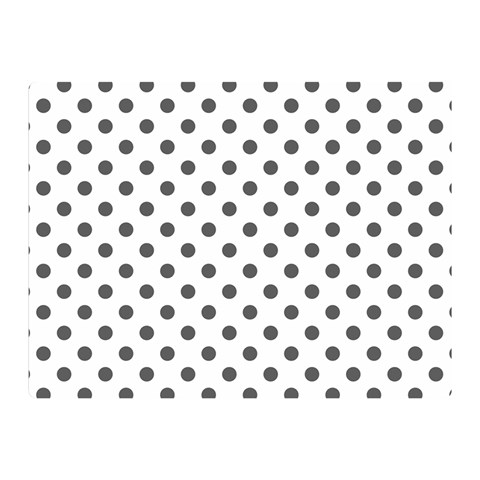 Polka Dots 35 x27  Blanket Front