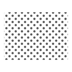 Polka Dots 35 x27  Blanket Back