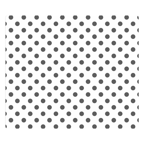 Polka Dots 50 x40  Blanket Front