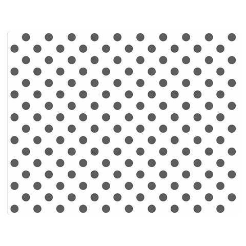 Polka Dots 60 x50  Blanket Front