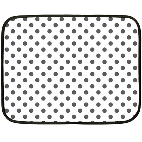 Polka Dots 35 x27  Blanket Front