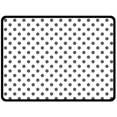 Polka Dots 80 x60  Blanket Back