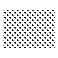 Polka Dots 35 x27  Blanket Front