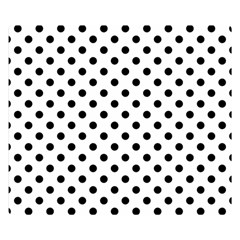 Polka Dots 50 x40  Blanket Back