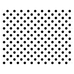 Polka Dots 60 x50  Blanket Back