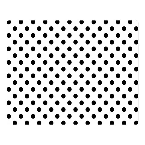 Polka Dots 80 x60  Blanket Front