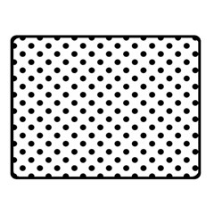 Polka Dots 45 x34  Blanket Back