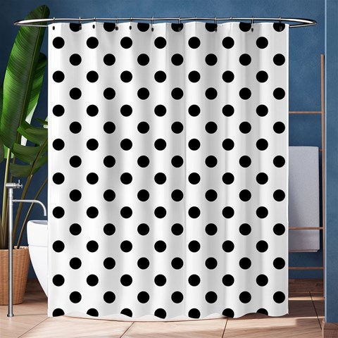 Polka Dots 60 x72  Curtain