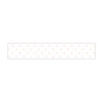 Polka Dots - Seashell on White Flano Scarf (Mini)
