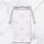 Polka Dots - Seashell on White Jewelry Bag