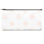 Polka Dots - Seashell on White Pencil Case